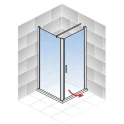 Schulte Sunny Drehtür Mit Seitenwand 90 X 80 X 180 Cm Weiß 13 Schulte Sunny Drehtür Mit Seitenwand 90 X 80 X 180 Cm Weiß -Dusche Geschäft 4060991064081 5