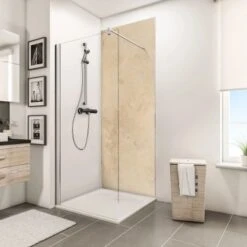 Schulte ExpressPlus DecoDesign Duschrückwand Kalkstein 210x100cm 6 Schulte ExpressPlus DecoDesign Duschrückwand Kalkstein 210x100cm -Dusche Geschäft 4060991067822 Bild02