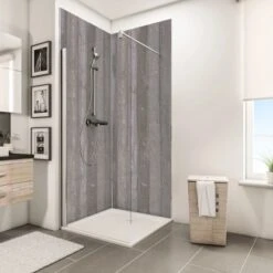 Schulte ExpressPlus DecoDesign Duschrückwand Dekor Stein Beton 210x100cm -Dusche Geschäft 4060991067839 Bild03