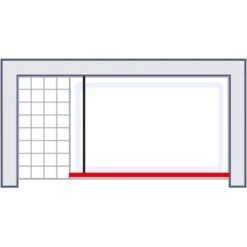 Schulte Walk In Frontteil Toura 200 Cm X 100 Cm Schwarz ESG Klar Hell -Dusche Geschäft 4060991069857 2053 4