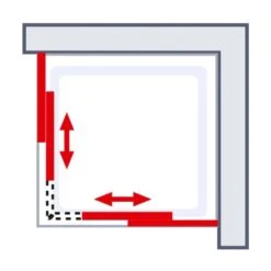 Schulte Eckeinstieg Mit Schiebetüren Sunny 180 Cm X 75-90 Cm Silber Glasdekor 15 Schulte Eckeinstieg Mit Schiebetüren Sunny 180 Cm X 75-90 Cm Silber Glasdekor -Dusche Geschäft 4060991070211 2053 AI 02