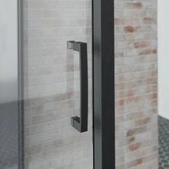 Schulte ExpressPlus Komplettdusche-Schiebetür Bali Mattschwarz 215 Cm X 115 Cm 17 Schulte ExpressPlus Komplettdusche-Schiebetür Bali Mattschwarz 215 Cm X 115 Cm -Dusche Geschäft 4060991074998 2053 CU 03