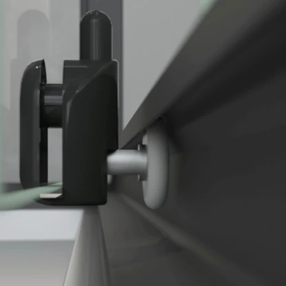 Schulte ExpressPlus Komplettdusche-Schiebetür Bali Mattschwarz 215 Cm X 115 Cm 12 Schulte ExpressPlus Komplettdusche-Schiebetür Bali Mattschwarz 215 Cm X 115 Cm – Bild 10