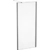 Baliv Seitenwand Für Duschkabine DUK-80.60W 80 Cm X 195 Cm Chrom -Dusche Geschäft 4250312111062 S01 150720 L