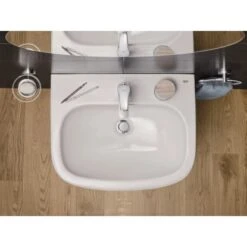 Grohe Waschbecken Euro Keramik 60 Cm Alpinweiß -Dusche Geschäft 428738 4250 02