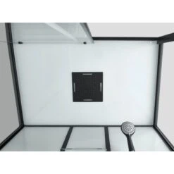 Sanotechnik Komplettduschkabine Sky 3 CL75 Schwarz -Dusche Geschäft 447532 4633 5