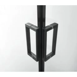 Sanotechnik Komplettduschkabine Sky 3 CL75 Schwarz -Dusche Geschäft 447532 4633 9