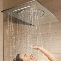 Grohe Kopfbrause Rainshower F-Series 15" Chrom 3 Strahlarten -Dusche Geschäft 4520 ZZH X27938001 001 01
