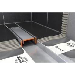 ESS Easy Drain Duschrinne Compact TAF 80 Cm Sperrwasserhöhe 50 Mm -Dusche Geschäft 4853875 4853909 4853966 b3