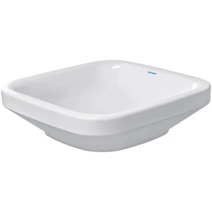 Duravit Aufsatzwaschbecken DuraStyle 43 Cm Weiß WG Geschliffen 3 Duravit Aufsatzwaschbecken DuraStyle 43 Cm Weiß WG Geschliffen