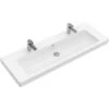 Villeroy & Boch Doppelwaschbecken Subway 2.0 130 Cm Alpinweiß CeramicPlus -Dusche Geschäft 4942835 4123 7176D2 2