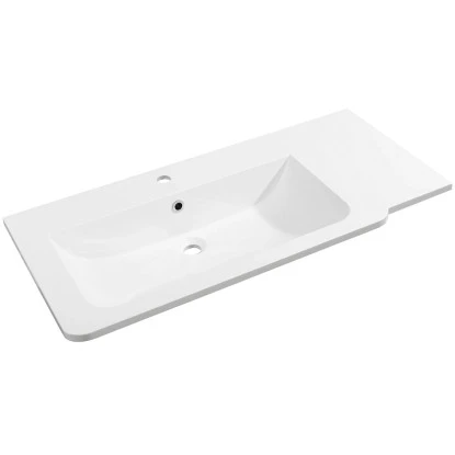 Fackelmann Marmor-Waschbecken 100 Cm Luxor Links 3 Fackelmann Marmor-Waschbecken 100 Cm Luxor Links