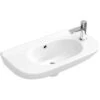 Villeroy & Boch Handwaschbecken Compact O.Novo 50 Cm Weiß Seitl. Hahnl. Mit ÜL -Dusche Geschäft 502065 4123 vbb d 536150