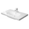 Duravit Möbelwaschbecken D-Code 85 Cm Weiß Mit 1 Hahnloch -Dusche Geschäft 509208 2438 34285 1