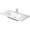 Duravit Möbelwaschbecken ME 103 Cm Weiß Mit 1 Hahnloch 2 Duravit Möbelwaschbecken ME 103 Cm Weiß Mit 1 Hahnloch -Dusche Geschäft 509575 2438 233610 1