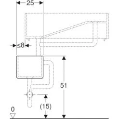 Geberit Gipsfangbecken Publica Unterteil 25 Cm Weiß 10 Geberit Gipsfangbecken Publica Unterteil 25 Cm Weiß -Dusche Geschäft 515940 4123 das 762270 5