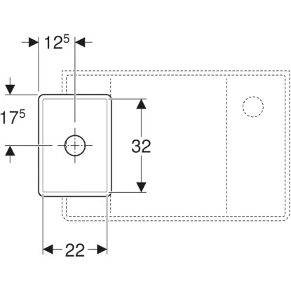 Geberit Gipsfangbecken Publica Unterteil 25 Cm Weiß 7 Geberit Gipsfangbecken Publica Unterteil 25 Cm Weiß – Bild 5
