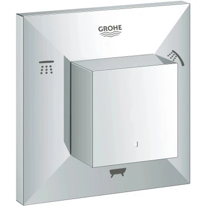 Grohe 5-Wege-Umstellung Allure Brilliant Chrom 3 Grohe 5-Wege-Umstellung Allure Brilliant Chrom