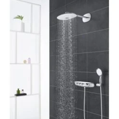 Grohe Duschsystem Rainshower System SmartControl 360 Duo Moon White -Dusche Geschäft 520 ZZH T26443C02 000 01 1