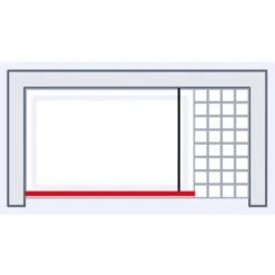 Schulte Duschwand MasterClass Walk In 90 X 200 Cm Chromoptik Klar Hell -Dusche Geschäft 534136 2053 3