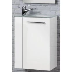 Fackelmann Handwaschbecken 45 Cm Glas Weiß 5 Fackelmann Handwaschbecken 45 Cm Glas Weiß -Dusche Geschäft 5391727 3254 gwb 1