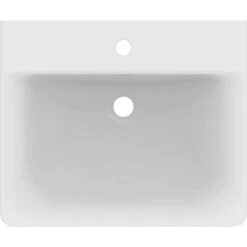 Ideal Standard Waschtisch Connect Cube 55 X 46 Cm 1 Hahnloch Mit Überlauf Weiß -Dusche Geschäft 539483 3049 2