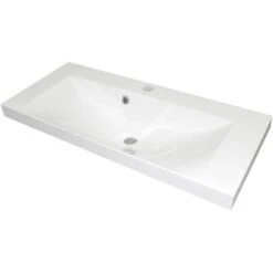 Fackelmann Waschbecken 80 Cm Malua Weiß