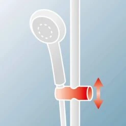 Schulte DuschMaster Rain Mit Einhebelmischer Rund BlackStyle -Dusche Geschäft 577661 2053 7