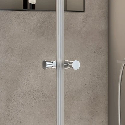 Schulte Eckeinstieg Mit Schiebetüren Sunny 180 Cm X 75-90 Cm Silber Glasdekor 6 Schulte Eckeinstieg Mit Schiebetüren Sunny 180 Cm X 75-90 Cm Silber Glasdekor – Bild 4