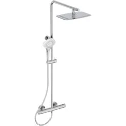 Ideal Standard Duschsystem Flex Mit Brausethermostat Ceratherm T100 Chrom -Dusche Geschäft 606099 4650 1