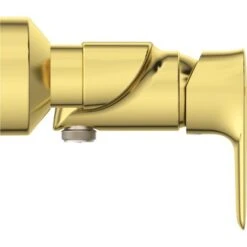 Ideal Standard Brausearmatur Connect Air Aufputz Brushed Gold -Dusche Geschäft 611822 3049 3