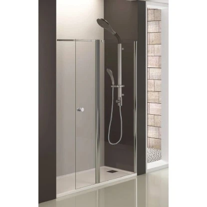 Flügeltür Sanoflex 6 Mm Chrom 130 Cm X 195 Cm 3 Flügeltür Sanoflex 6 Mm Chrom 130 Cm X 195 Cm