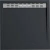 Verosan+ Duschplatte Mit Duschrinne Schwarz 90 Cm X 90 Cm 1 Verosan+ Duschplatte Mit Duschrinne Schwarz 90 Cm X 90 Cm -Dusche Geschäft 639838 4259 1