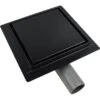 VerosanPro Duschrinne-Bodenablauf Nakia Quadratisch Matt Schwarz 15 Cm X 15 Cm -Dusche Geschäft 640018 4259 1