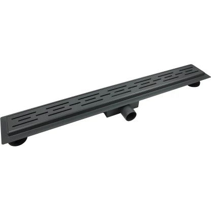 VerosanPro Duschrinne Nakia DR1 Komplettset Designrost Matt Dunkelgrau 80 Cm 3 VerosanPro Duschrinne Nakia DR1 Komplettset Designrost Matt Dunkelgrau 80 Cm