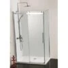 Sanotechnik Eckdusche Elegance Mit Schiebetür 195 Cm X 140 Cm X 90 Cm -Dusche Geschäft 674067 4633 picture 1
