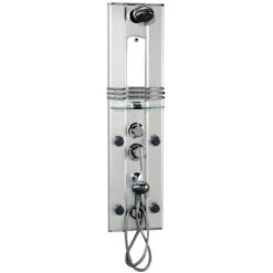 Sanotechnik Duschpaneel Palma 105 Cm X 26 Cm Alu