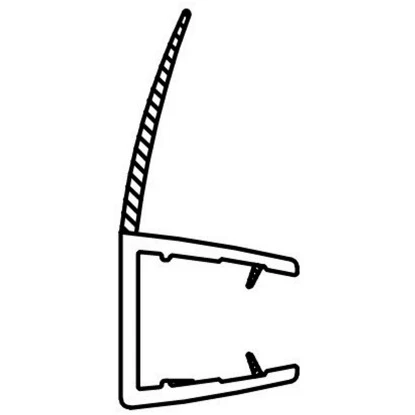 Dichtleiste Für Duschkabinen 2er-Set 8 Mm Glasstärke 9 Dichtleiste Für Duschkabinen 2er-Set 8 Mm Glasstärke – Bild 7