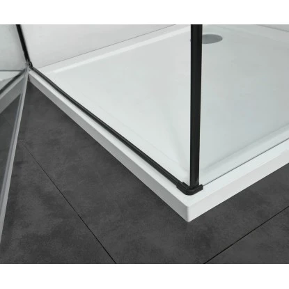 Sanotechnik Schwenktür EliteT80B Schwarz 7 Sanotechnik Schwenktür EliteT80B Schwarz – Bild 5