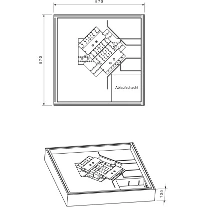 Duschwannenträger Für Ottofond Aruba 90 Cm X 90 Cm 4 Duschwannenträger Für Ottofond Aruba 90 Cm X 90 Cm – Bild 2