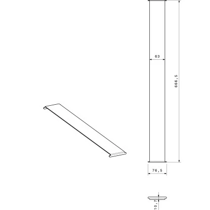 Edelstahlrost Indigno RBreite 67 Cm 4 Edelstahlrost Indigno RBreite 67 Cm – Bild 2