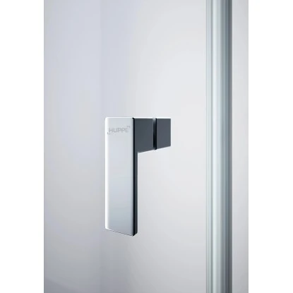 Hüppe Pendeltür Design Pure In Nische BxH: 80 Cm X 190 Cm Silber Matt 4 Hüppe Pendeltür Design Pure In Nische BxH: 80 Cm X 190 Cm Silber Matt – Bild 2