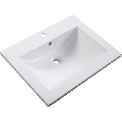 Sanotechnik Waschbecken 60 Cm Stella Weiß 4 Sanotechnik Waschbecken 60 Cm Stella Weiß – Bild 2