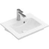 Villeroy & Boch Handwaschbecken Venticello 50 Cm Weiß Mit Hahnloch Und Überlauf -Dusche Geschäft 777182 1709 VB41245001