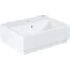 Grohe Waschtisch Cube Keramik 45 Cm Alpinweiß Hahnloch Überlauf PureGuard -Dusche Geschäft 779000 4520 1