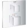 Grohe Thermostat-Brausebatterie Grohtherm Cube Chrom 2 Grohe Thermostat-Brausebatterie Grohtherm Cube Chrom -Dusche Geschäft 792942 4520 1