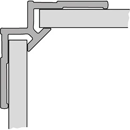 Hüppe Wandverkleidung EasyStyle BxH: 150 Cm X 255 Cm Peafowl Grau 9 Hüppe Wandverkleidung EasyStyle BxH: 150 Cm X 255 Cm Peafowl Grau – Bild 7