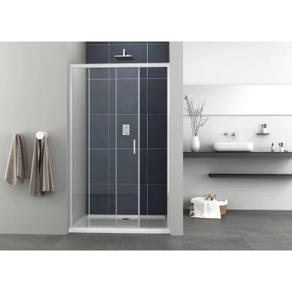 Sanotechnik Schiebetür Elite Mit Soft Close 118 Cm - 120 Cm X 195 Cm Chrom 3 Sanotechnik Schiebetür Elite Mit Soft Close 118 Cm - 120 Cm X 195 Cm Chrom