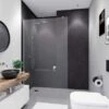 Breuer Duschrückwand Soft-Touch Stein Anthrazit 100 X 210 Cm -Dusche Geschäft 860655 2570 1
