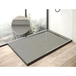 Ottofond Duschwanne Zona 1000x800/27 Mm Zementgrau 8 Ottofond Duschwanne Zona 1000x800/27 Mm Zementgrau -Dusche Geschäft 8714487 1